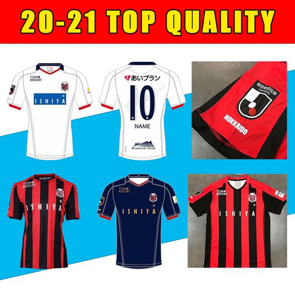 

2020 hokkaido consadole sapporo soccer jersey 2021 j1 league #10 miyazawa a.lopes uniform mens #9 suzuki home away football shirts, Black;yellow