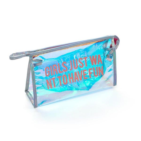 

pvc laser transparent women cosmetic bag waterproof female wash bags large capacity women cosmetic bag travel wash bags