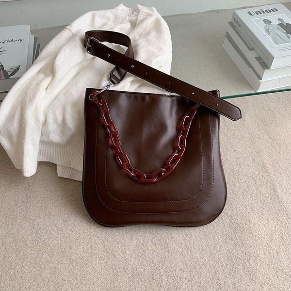 

autumn and winter bag 2020 new fashion handbag chain messenger bag female joker texture shoulder