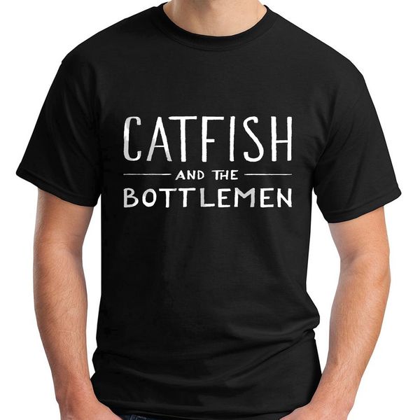 

catfish bottlemen short sleeve s t-shirt size s-5xlmen tee shirt short sleeve cotton fitness t-shirt sport hooded sweatshirt hoodie