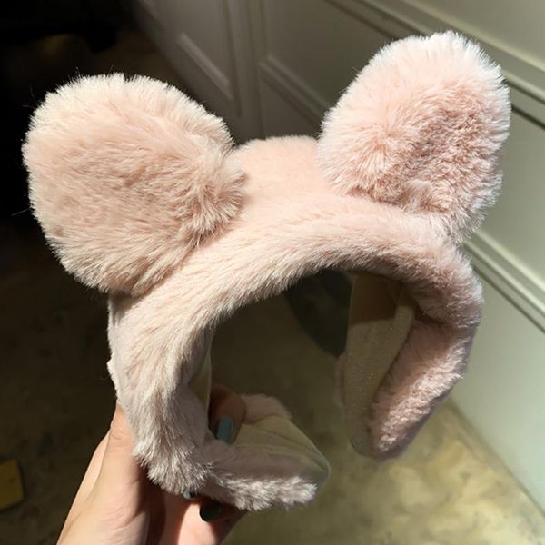 

xwen] 2020 hairband female cat ear headband cute funny bundle plush face-washing hair accessories all-match headdress oh144901