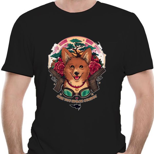 

see you space cowboy bebop cute short sleeves soft akita dog regular fit 9109d sport hooded sweatshirt hoodie t shirt