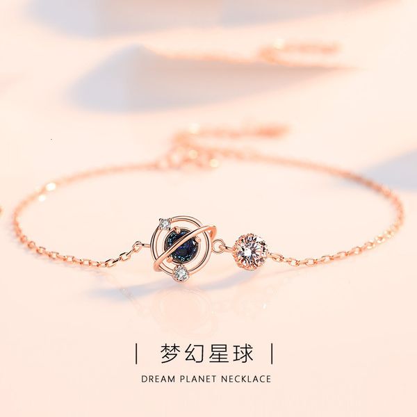 

s925 sterling silver dream star bracelet for korean women