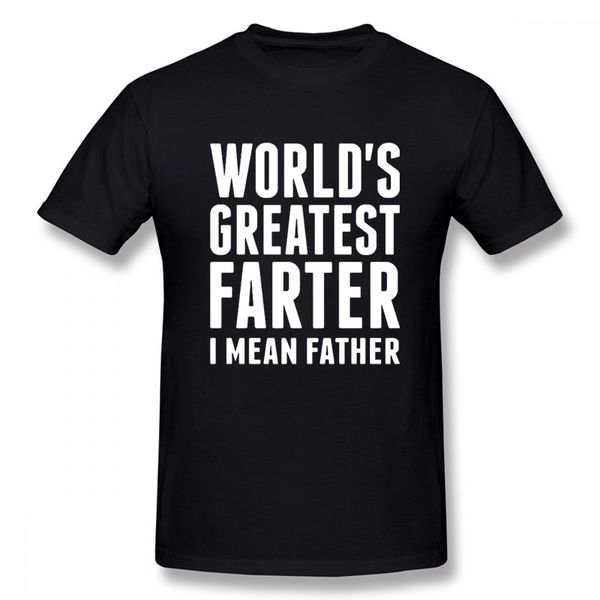 

спорт лучший папа ever t shirt worlds greatest пердун i mean отец t-shirt письмо печать хлопок tee shirt graphic тенниска