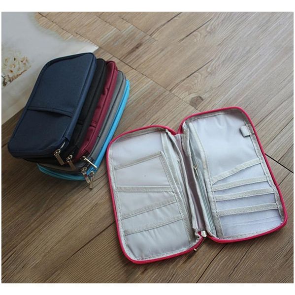 

multifunction fashion card holder travel passport holder credit id card holder cash wallet organizer bag purse wa bbytfz packing2010
