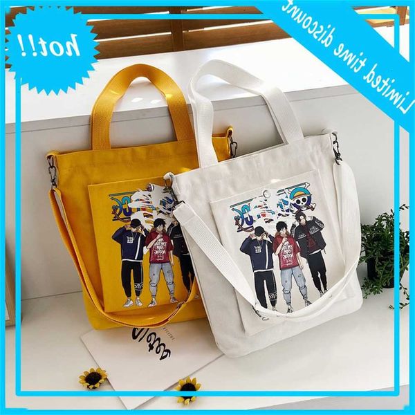 

origin canvas pattern yuansufeng one shoulder messenger simple large capacity portable bag