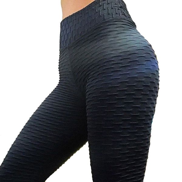 Yoga Outfits Leggings Damen Hosen Hohe Taille Workout Gym Strumpfhosen Sport Frau Fitness Laufhose Push Up Leggins Solide Yoga Kleidung