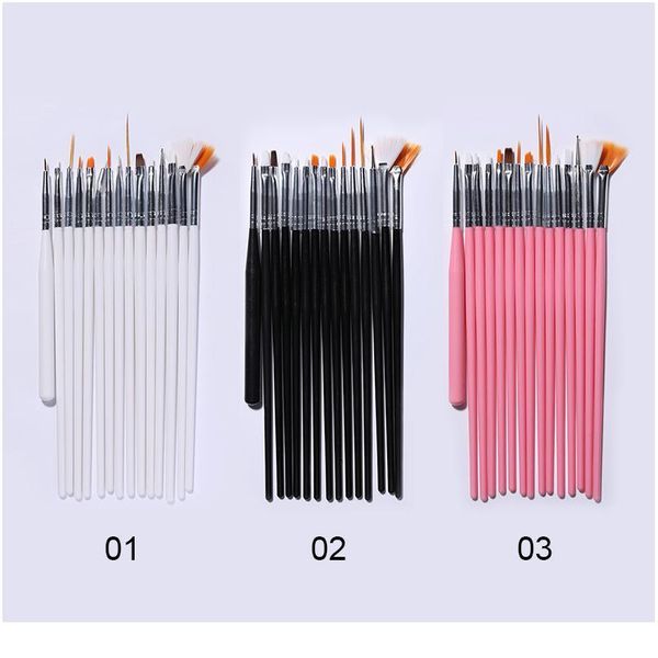 

nail art tools brushes set rhinestones nails decorations nail brush pen kit painting drawing fingernail tool jllurn