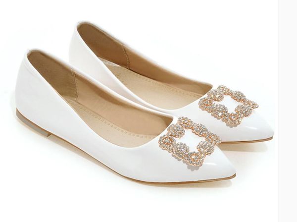 

2020 spring and autumn with new style fashion flat bottom pointed end women's shoes @uom3, Black