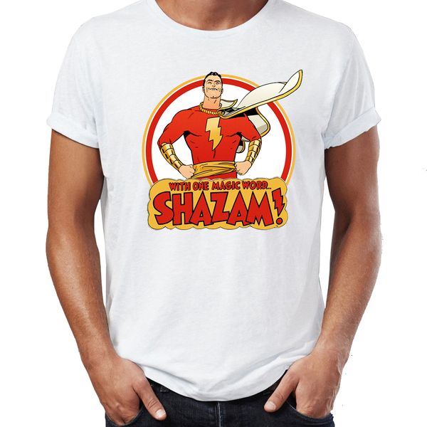 

men's t shirt shazam magic word artsy awesome artwork printed tee sport hooded sweatshirt hoodie