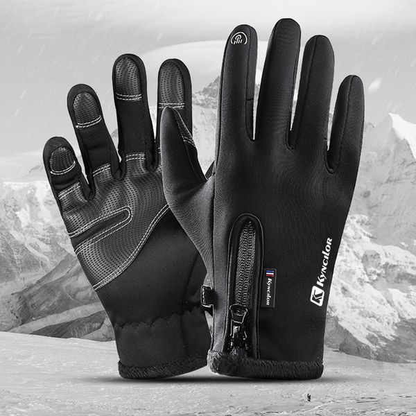 

newcycling touch screen riding mtb bicycle windproof thermal warm motorcycle winter autumn bike gloves