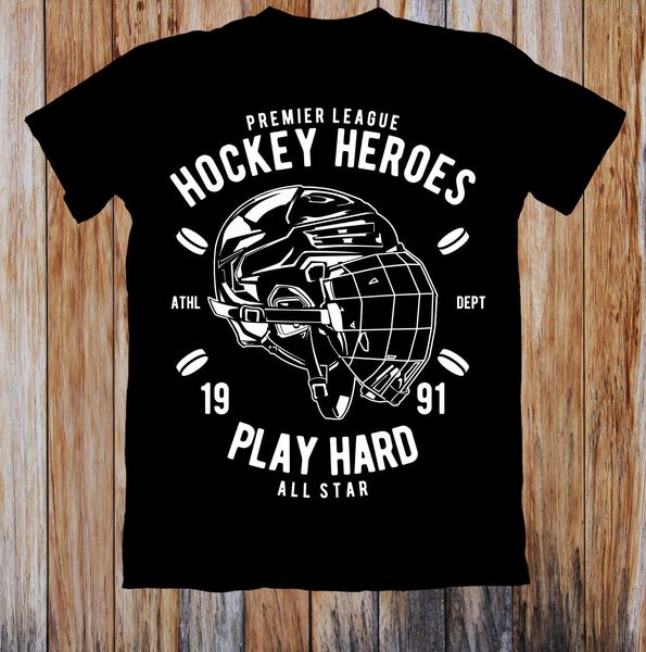 

2018 brand t shirt men fashion pure cotton round collar men hockeyer heroes funny tees sport hooded sweatshirt hoodie