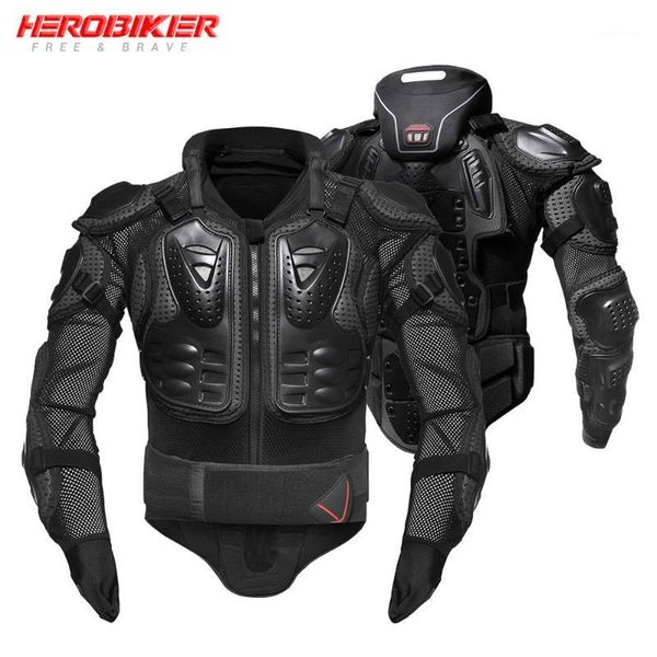 

herobiker motorcycle jackets motorcycle armor racing body protector jacket motocross motorbike protective gear + neck protector1