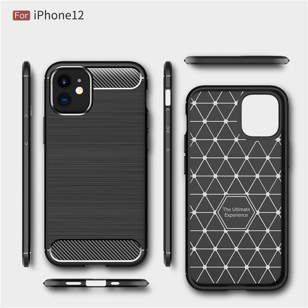 

carbon fiber phone case for iphone 12 11 pro mini x xr xs max se2 6s 6 7 8 plus phone cover