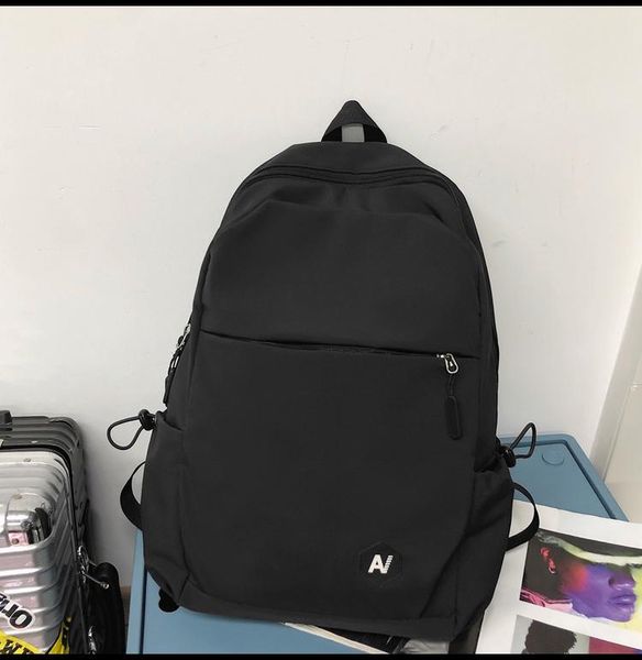 

backpack pb3851 simple fashion high school student bag male college ins trend leisure travel