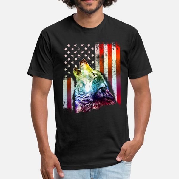 

отечественная howling wolf американский флаг - wolf флаг футболка comic vintage vintage tracksuit толстовка толстовка