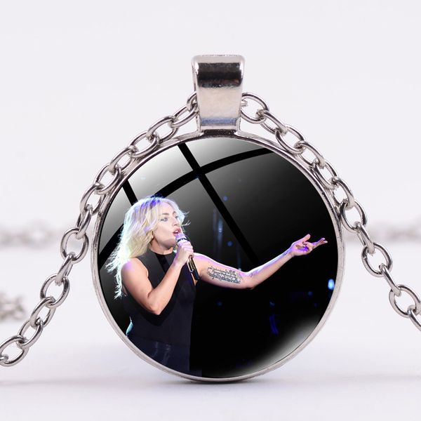 

artist singer collection necklace john legend lizzo andrea bocelli one world: together at home concert statement necklace, Silver