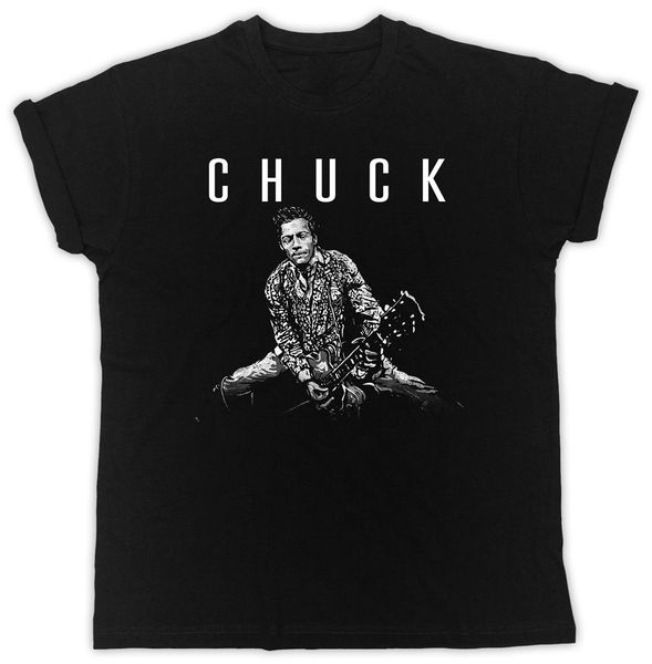 

chuck berry guitar legend rock n' roll retro vintage hipster black tshirt personality custom tee shirt sport hooded sweatshirt hoodie
