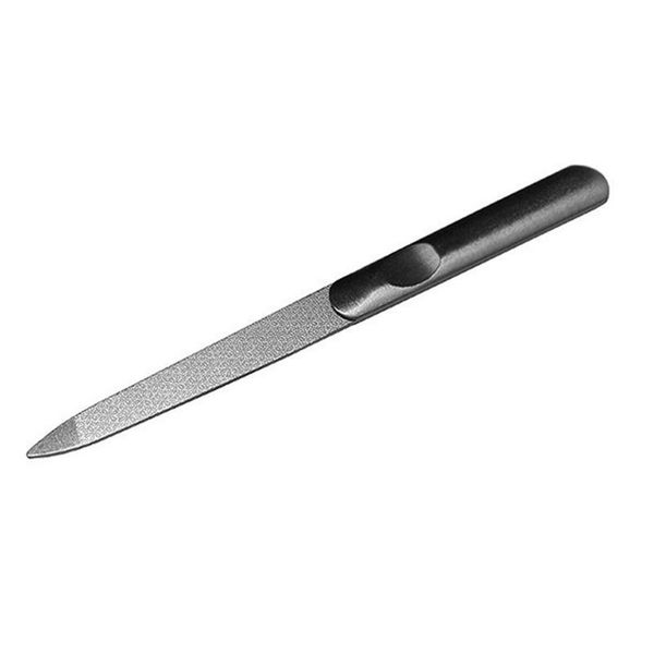 

stainless steel professional nail file double sides great for thick nails qyloha