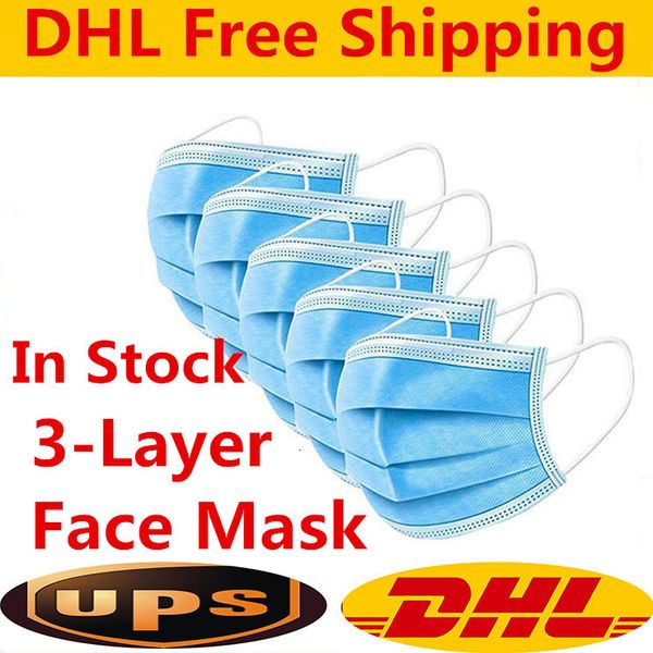

mask of protection disposable 3 3-layer face layers mask protection and personal health mask with earloop mouth face san