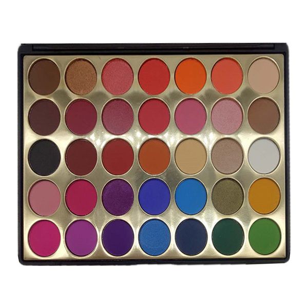 

35 color eye shadow professional eye shadow multi colored pearlescent make-up combination eyeshadow palette no discoloration