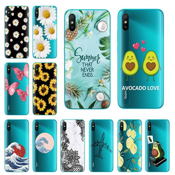 

the shell is millet redmi 9a shell, and the silicone rubber back shell is redmi 9a 6.53 "bottom etui bumper coke tpu soft transparent s