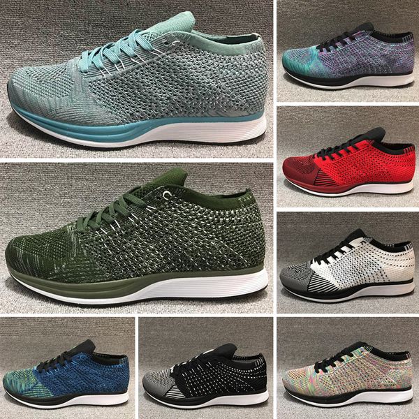 

2020 new style mesh racer men women sports casual shoes racers breathe outdoor walking shoes black white red green blue grey 36-45