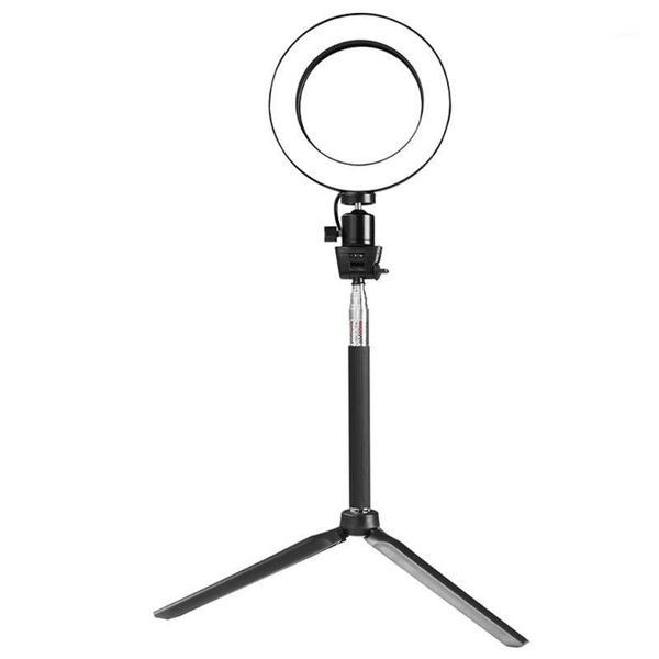 

cz stock dimmable wide dimming range led ring fill in light tripod for camera p studio selfie pgraphy black/pink1