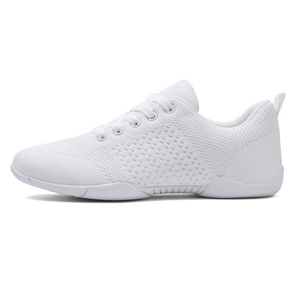 

2021 the new white aerobic children gymnastics dance for cheerleading women's shoes plaza iwht, Black