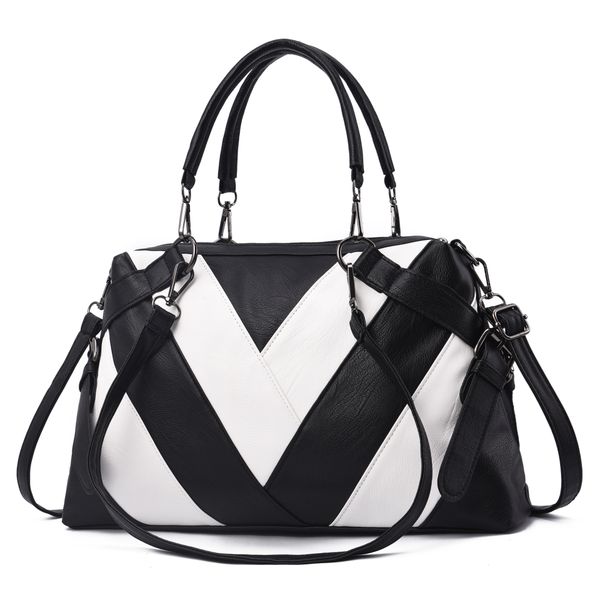

high-capacity trend female european one-shoulder with slanting bag new ladies american and pu handbag pvnxv