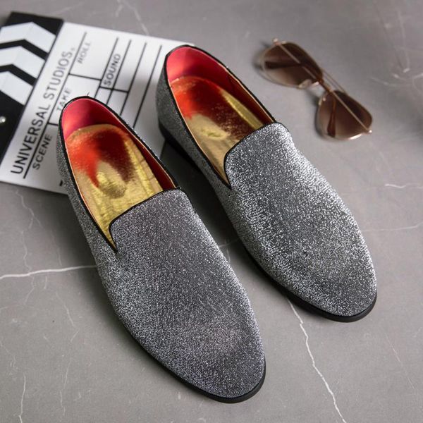 

men dress shoes party leather formal shoes wedding men flats leather oxfords slip on, Black