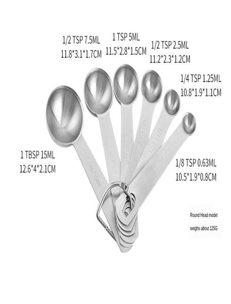 

kitchen measuring spoons teaspoon coffee sugar scoop cake baking flour measuring cups kitchen cooking toolsstainless wmtltw bdesybag