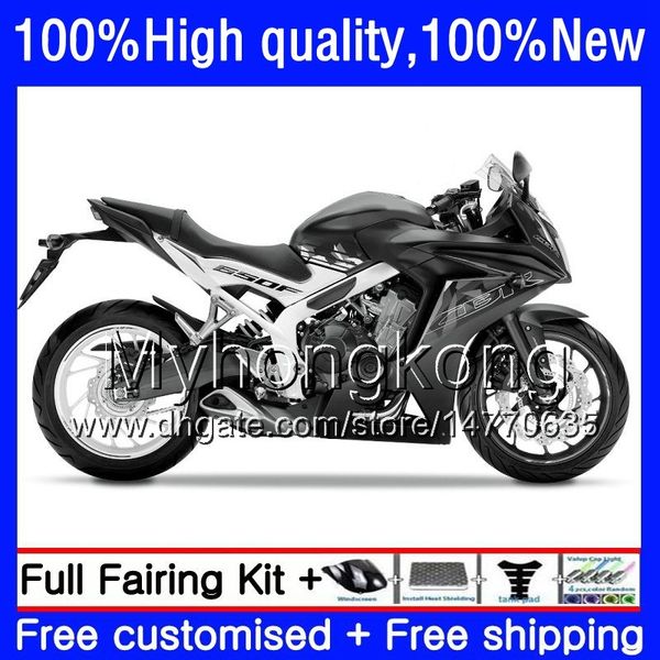 Кузов для HONDA CBR 650 F CBR650 F CBR650 матовый черный CBR650F 53HM.60 CBR650F 11 12 13 14 15 16 CBR 650F 2011 2012 2013 2014 2015 обтекателя