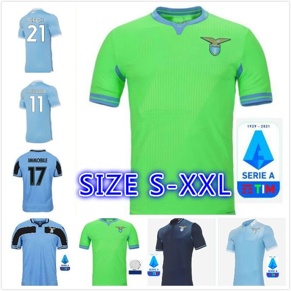 

2020 2021 immobile lazio soccer jersey luis alberto sergej maillot maglia correa corozo marusic maglia da calcio football shirt, Black;yellow