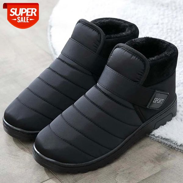 

women's shoes keep warm waterproof boots woman new arrival shoes for women hook & loop boots for womens plus size botas mujer #ij3w, Black