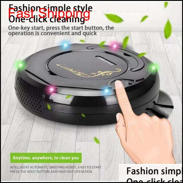 

intelligent charging sweeping robot dry fingerprints wet mop home floor vacuum cleaner household art qylrap garden2010