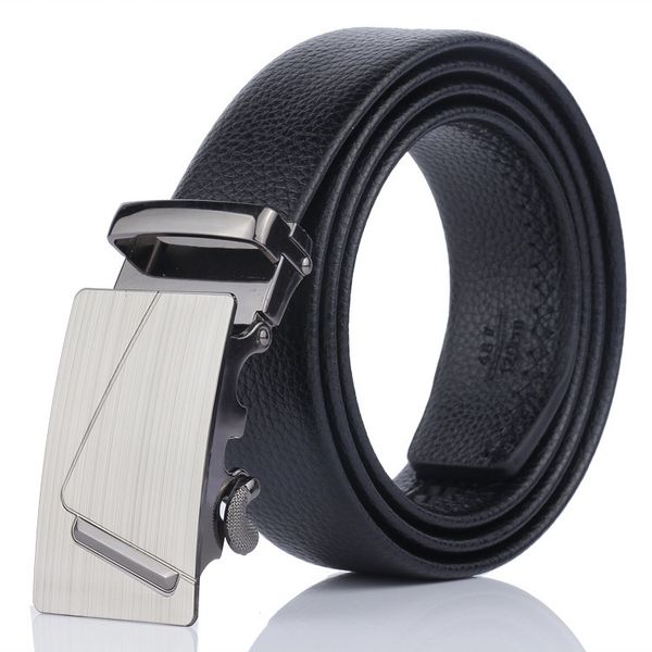 

classical style fashion men black color pu leather men belts automatic buckle designer men belt 200808-77, Black;brown