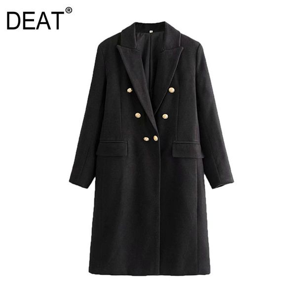 

sourt 2020 зима новая модная уличная одежда с длинным рукавом v-образным вырезом сплошной цвет с двусмысленной свободной простотой женщины п, Black