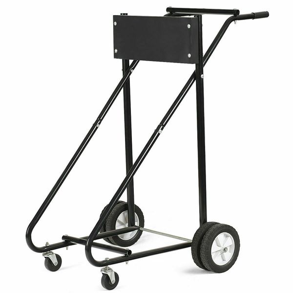 

315 lbs outboard boat motor stand carrier cart dolly storage pro heavy duty new