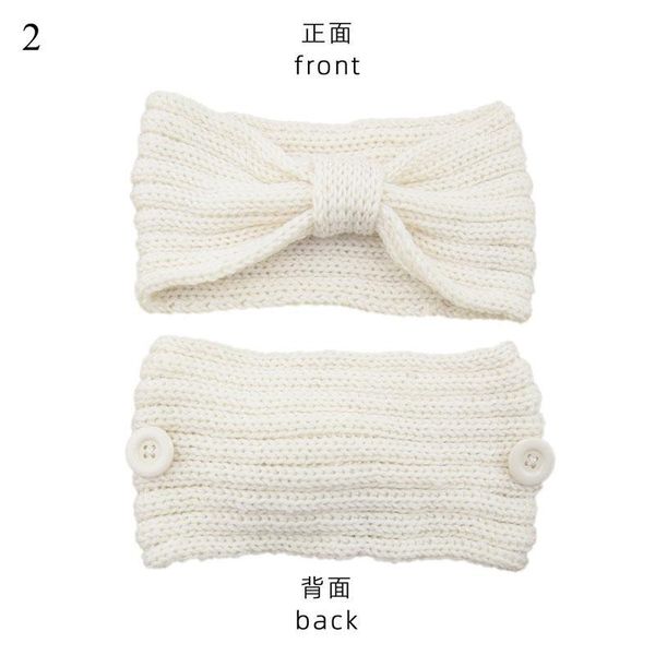 

winter elastic wool knitted women headband button wide head wrap mask holder bandage stretch turban hairband hair accessories q bbyrfd
