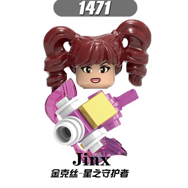 

pantheon jinx iax ashe shauna vayne riven ahri blitzcrank leona famous game building blocks figures toys for children x0283 qyluad mywjqq