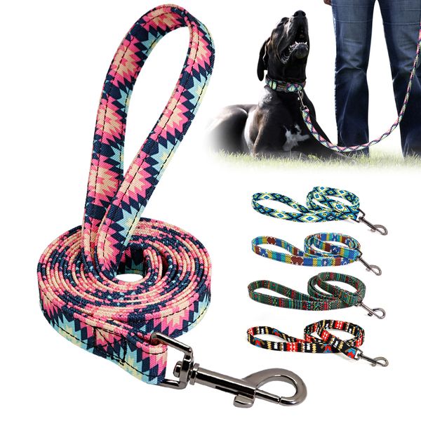 

nylon walking rope, small and medium size dog training belt, 5 colors