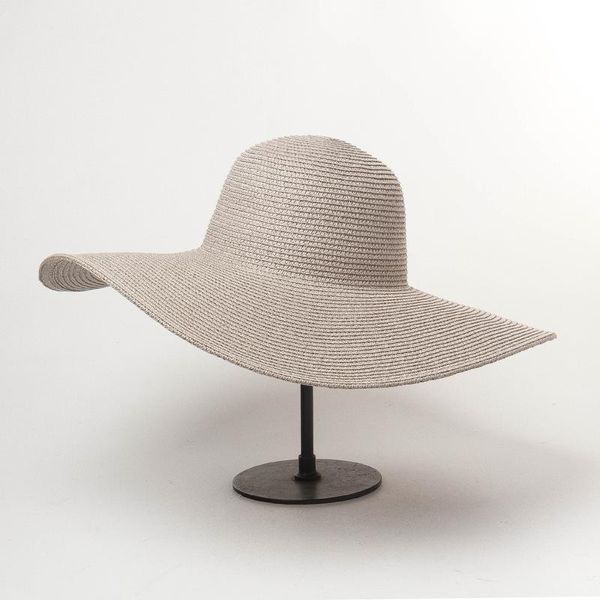 

cokk мода летние шляпы для женщин ladies большой широкий брим соломы вс hat простые солнцезащитный travel beach vacation sunhat floppy cap к, Blue;gray