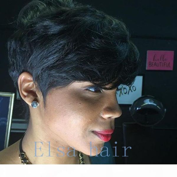 

straight lace front human hair wigs for black woman 120 density glueless full lace wigs with baby hair natural hairline none lace wigs, Black;brown