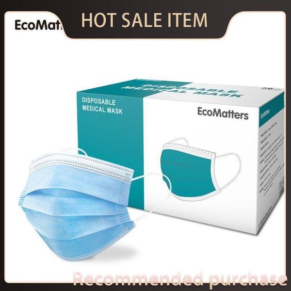 

high blue disposable anti-dust fabric 3ply disposable non mask manufacturers woven wholesale protective face mask quality shipping kbnd