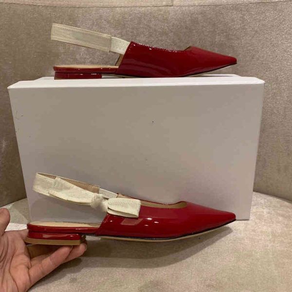 

four designer seasons high heels leather women's pointed sandals ribbon wedding shoes quality work banquet shoes red heel, Black