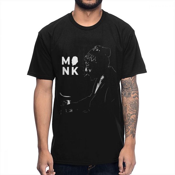 

thelonious monk american jazz pianist rock roll music stylish short sleeve organic fashion homme sport hooded sweatshirt hoodie t shirt