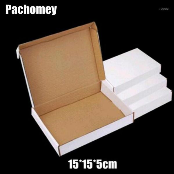 

paper mailing box 15*15*5cm 10pcs/lot kraft paper shopping packing box for gift mailing boxes pp7871
