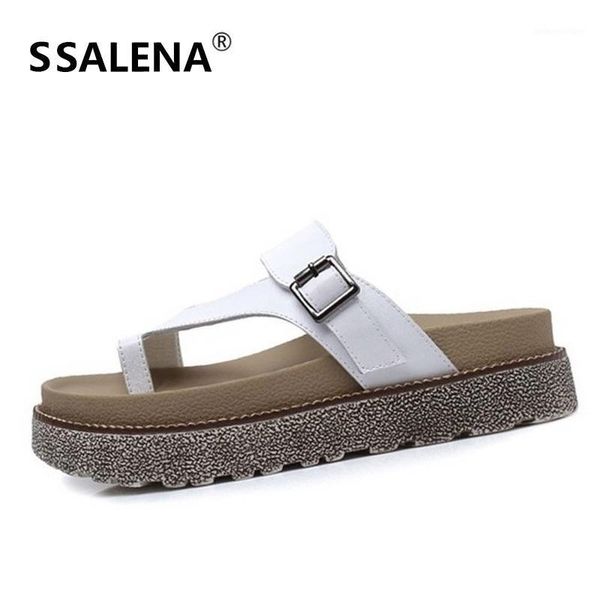 

slippers brand women genuine leather fashion female casual shoes 502471, Black