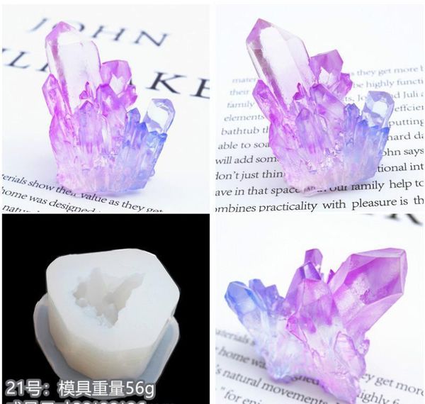 

agate crystal cluster cavity mold quartz geode sile mold uv resin jewelry molds jewelry tool accessories ep jllufl trustbde